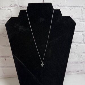 Kate Spade Silver Spades and Studs Necklace NWT